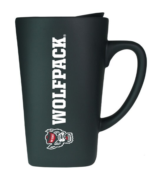 MUG 16OZ BLACK WP WH